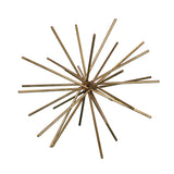 Worlds Away 16" Iron Asterisk In Gold Leaf