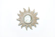 Worlds Away Champagne Slvr Lf Handcarved Mir, S