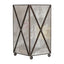 Worlds Away Ant Mir Xhatch Wastebasket
