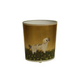 Worlds Away Bichon Yorkie Wastebasket