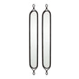 Napa Antique Black TALL NARROW MIRRORS, SET OF 2