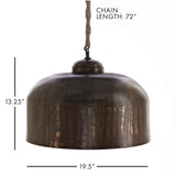 Napa Max wattage: 40W OLIVER PENDANT