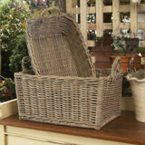 Napa Gray NORMANDY LAUNDRY BASKETS, SET OF 2
