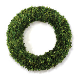 Napa Preserved boxwood BOXWOOD WREATH 24"