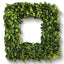 Napa Preserved boxwood BOXWOOD SQUARE WREATH 16"