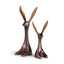 Napa Bronze JACKRABBITS, SET OF 2