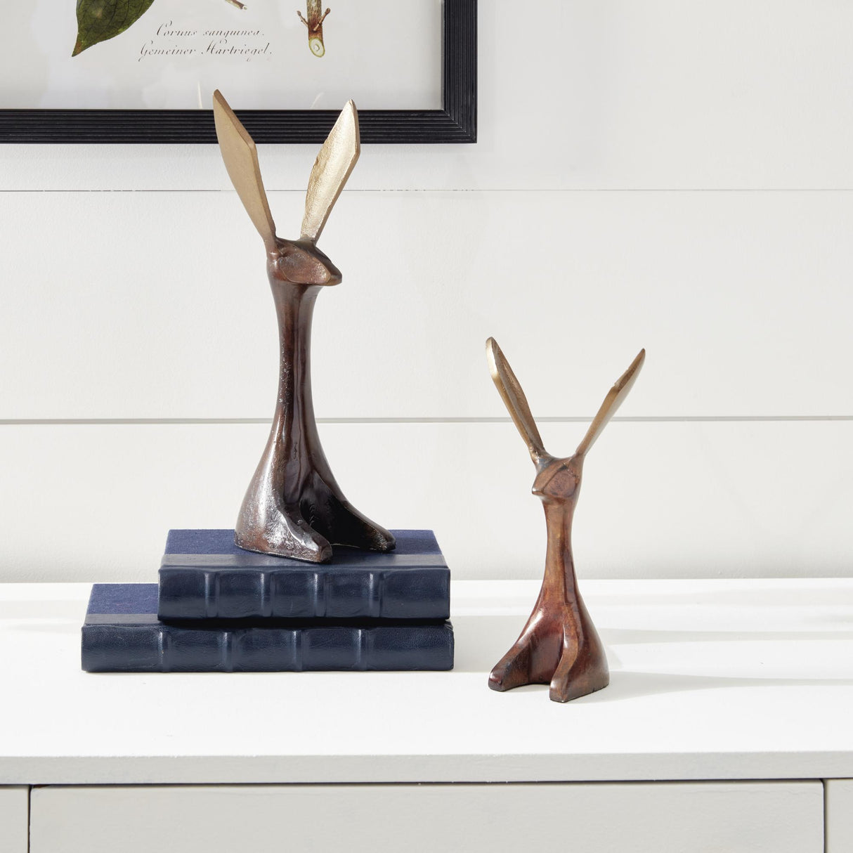 Napa Bronze JACKRABBITS, SET OF 2