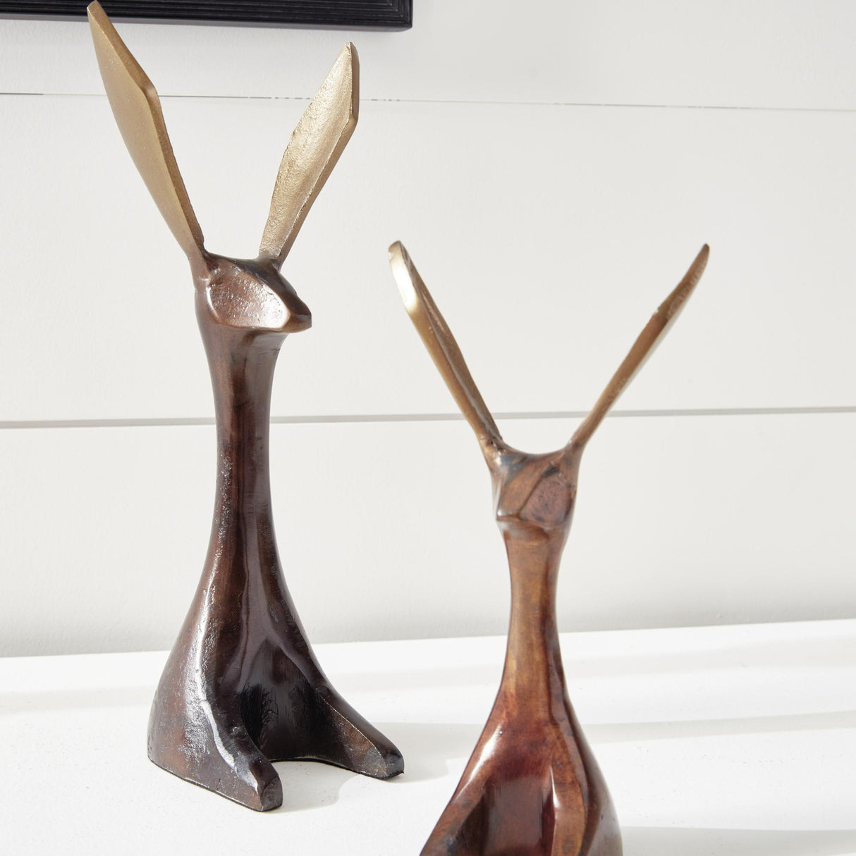 Napa Bronze JACKRABBITS, SET OF 2
