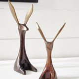 Napa Bronze JACKRABBITS, SET OF 2