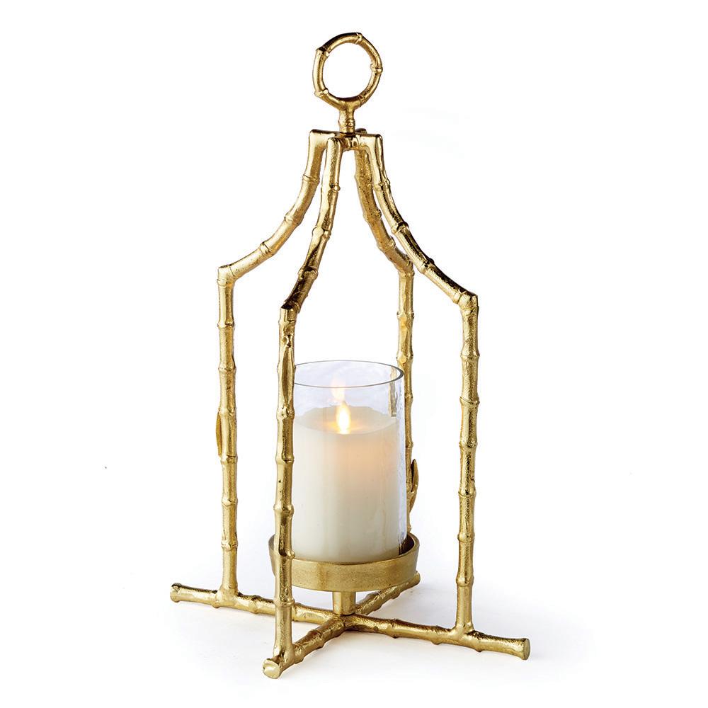 Napa Gold Finish BALDWIN LANTERN 19"