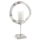 Napa Silver ORACLE CANDLE STAND 25"