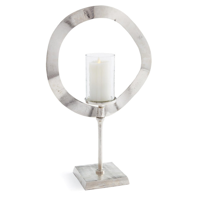 Napa Silver ORACLE CANDLE STAND 25"