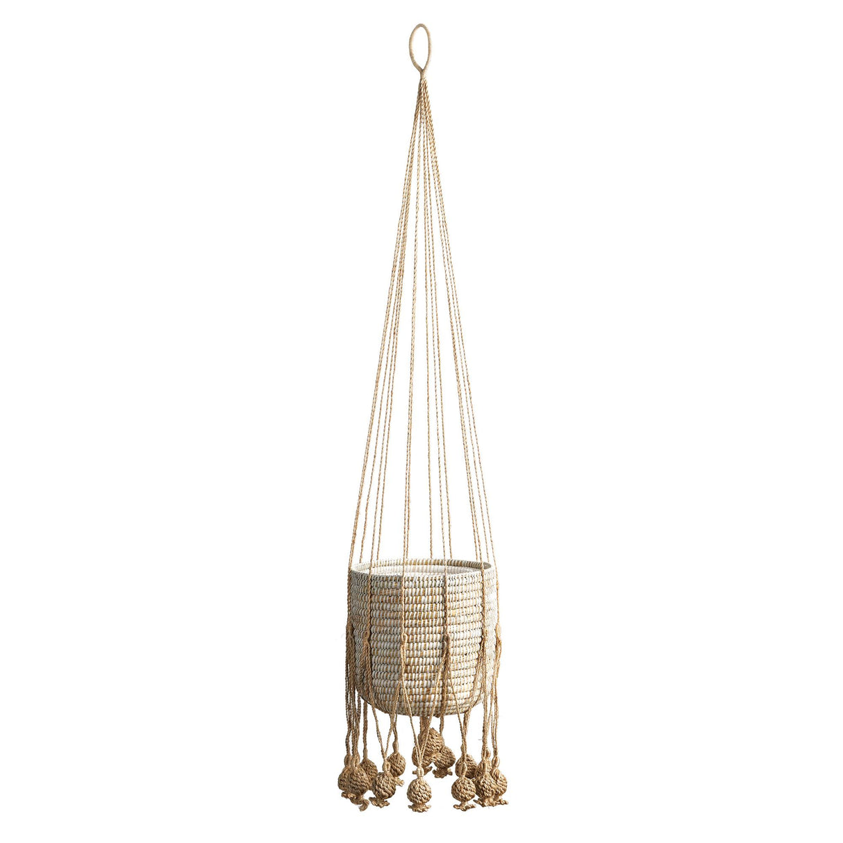Napa Natural GAIA JUTE HANGING BASKET 11.75"