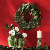 Napa  GRAND MAGNOLIA LEAF WREATH 24"