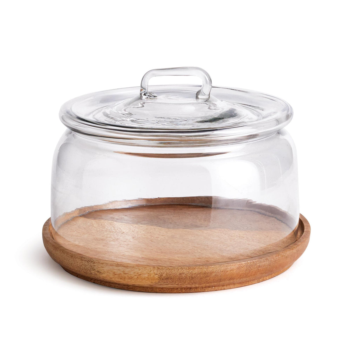 Napa Clear/Natural ADRIEN TRAY WITH CLOCHE
