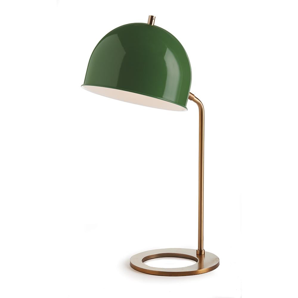 Napa Green/Brass CLIVE DESK LAMP