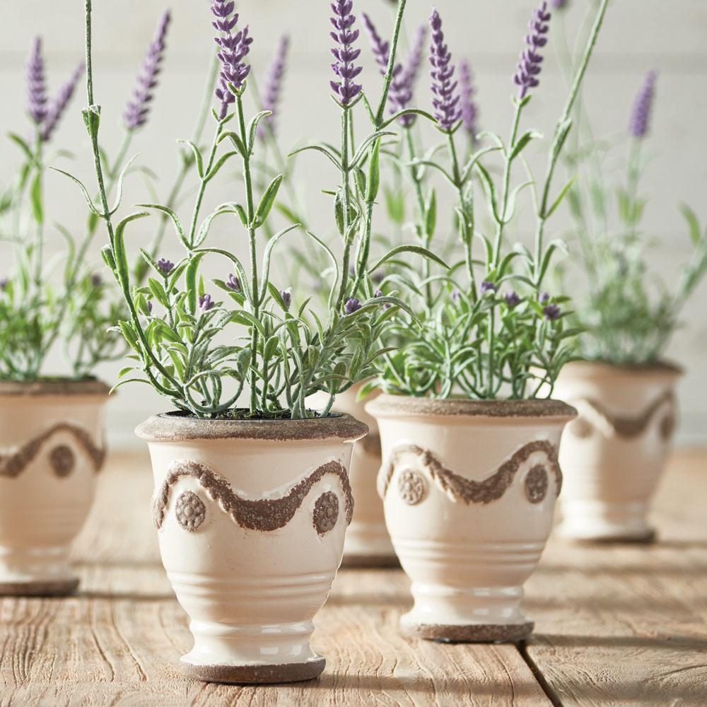 Napa  FRENCH LAVENDER DROP-IN 13", SET OF 6