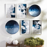 Napa Blue Ombre AZUL DECORATIVE PLATE SMALL
