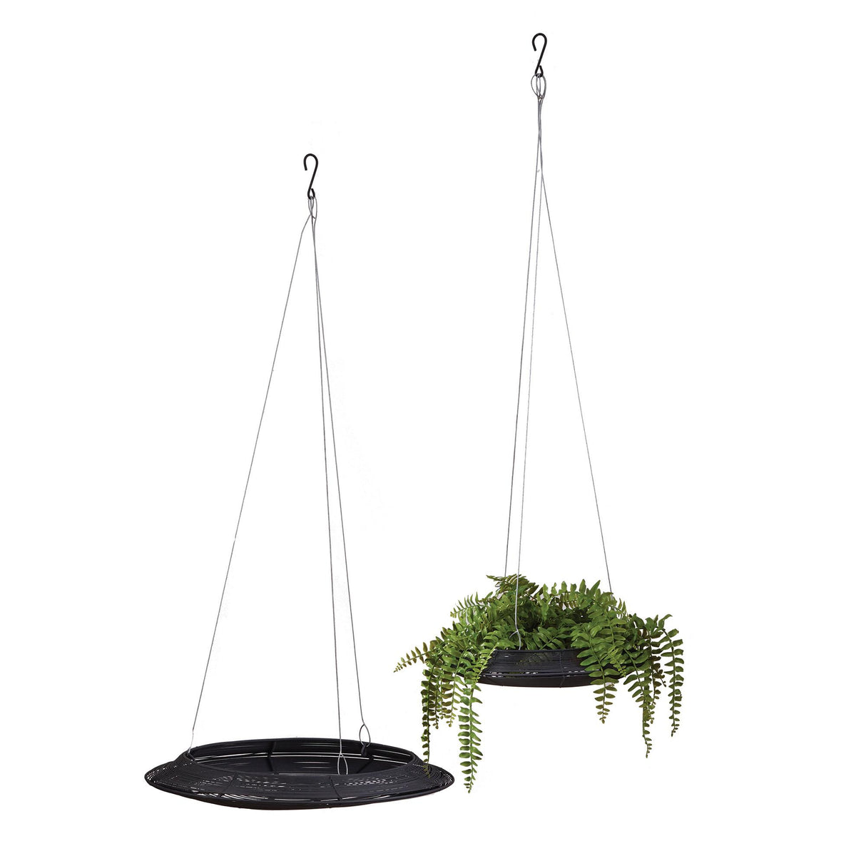 Napa Black NASH HANGING BASKETS, SET OF 2
