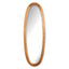 Napa Antique Brass LAMELLE OVAL MIRROR