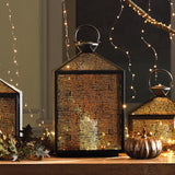 Napa Black/Gold AMHURST LANTERN LARGE