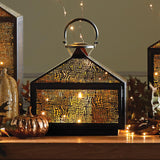 Napa Black/Gold AMHURST LANTERN SMALL