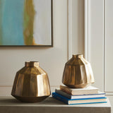 Napa Antique Brass EMERY VASE SMALL