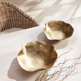 Napa Gold CLARICE DECORATIVE BOWLS, SET OF 2
