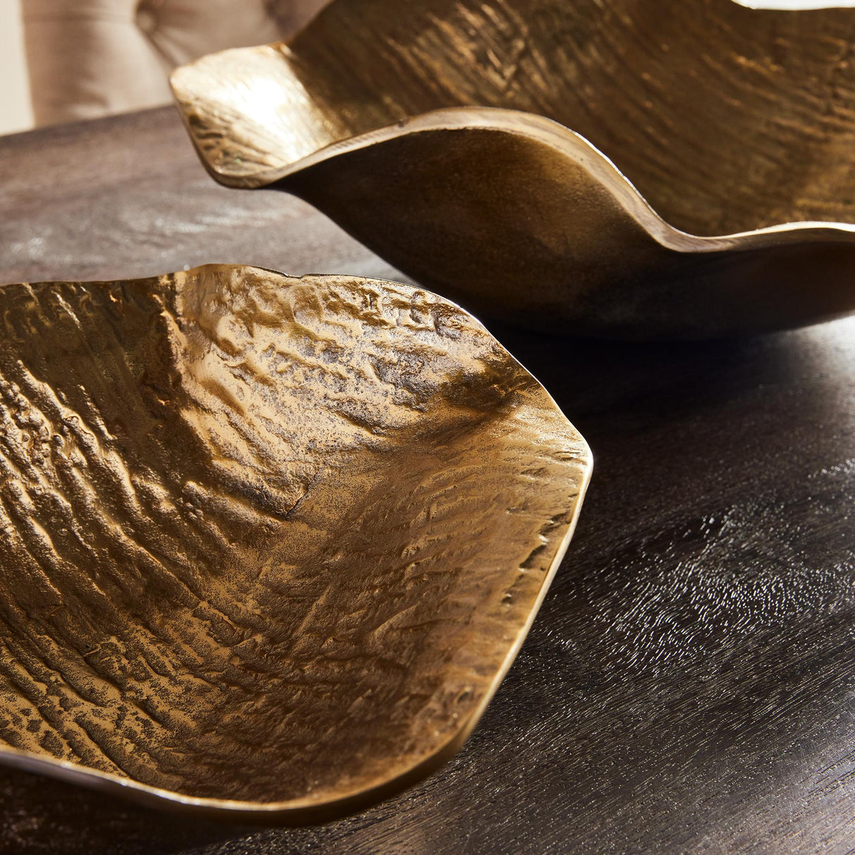 Napa Gold CLARICE DECORATIVE BOWLS, SET OF 2