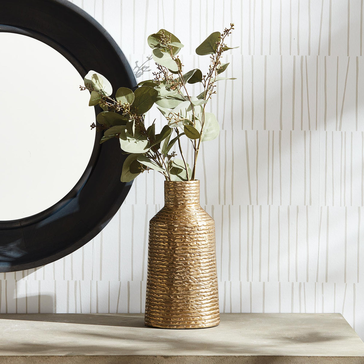 Napa Gold RHEA VASE SMALL