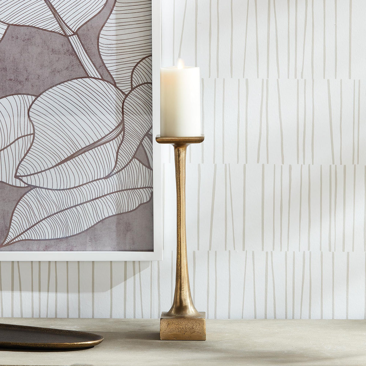 Napa Gold MILTON CANDLE STAND MEDIUM