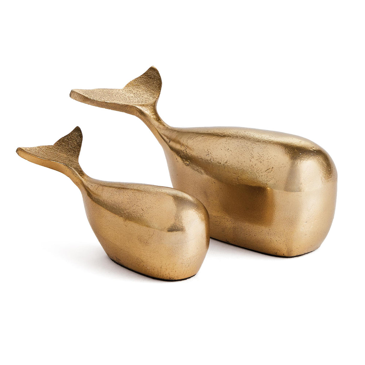 Napa Gold MOBY SCULPTURES, SET OF 2