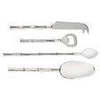 Napa Stainless Steel GROVE COCKTAIL ACCESSORIES, SET OF 4
