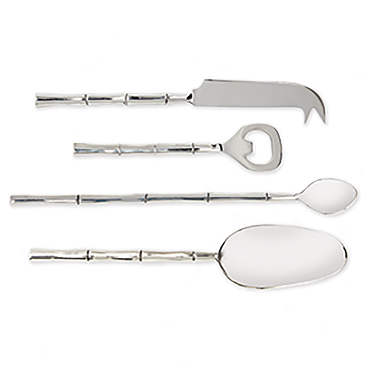 Napa Stainless Steel GROVE COCKTAIL ACCESSORIES, SET OF 4