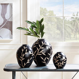 Napa Black/Ecru DAYANA VASE MEDIUM