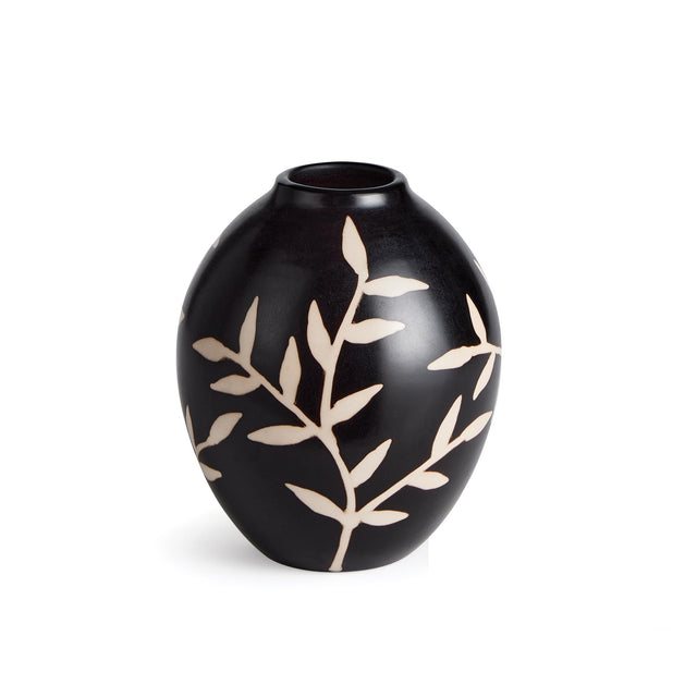 Napa Black/Ecru DAYANA VASE SMALL