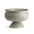 Napa Gray GRAFFIO DECORATIVE FOOTED BOWL