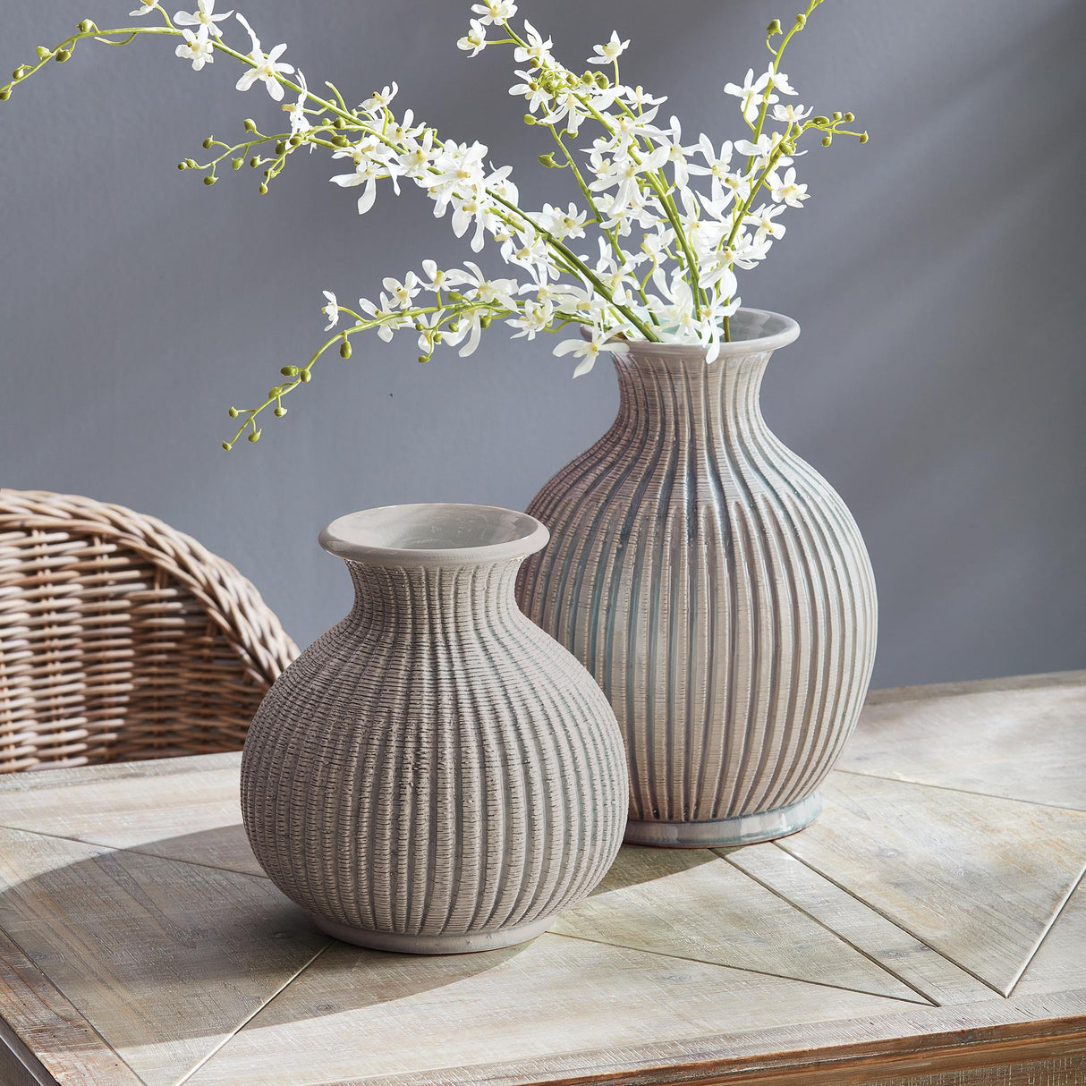 Napa Gray GRAFFIO PETITE VASE