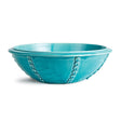 Napa Aqua POSITANO SHALLOW DECORATIVE BOWL
