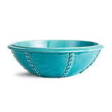 Napa Aqua POSITANO SHALLOW DECORATIVE BOWL