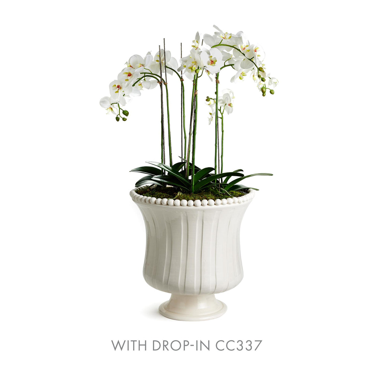 Napa White COLETTA GRANDE FLARED VASE