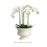 Napa White COLETTA DECORATIVE FOOTED BOWL