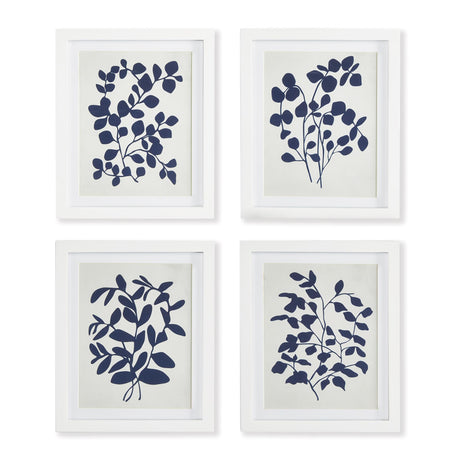 Napa Includes mat LEAFY VINE PRINTS, SET OF 4