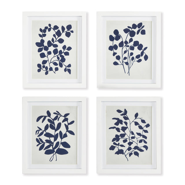 Napa Includes mat LEAFY VINE PRINTS, SET OF 4