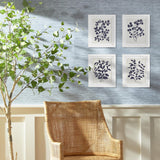 Napa Includes mat LEAFY VINE PRINTS, SET OF 4