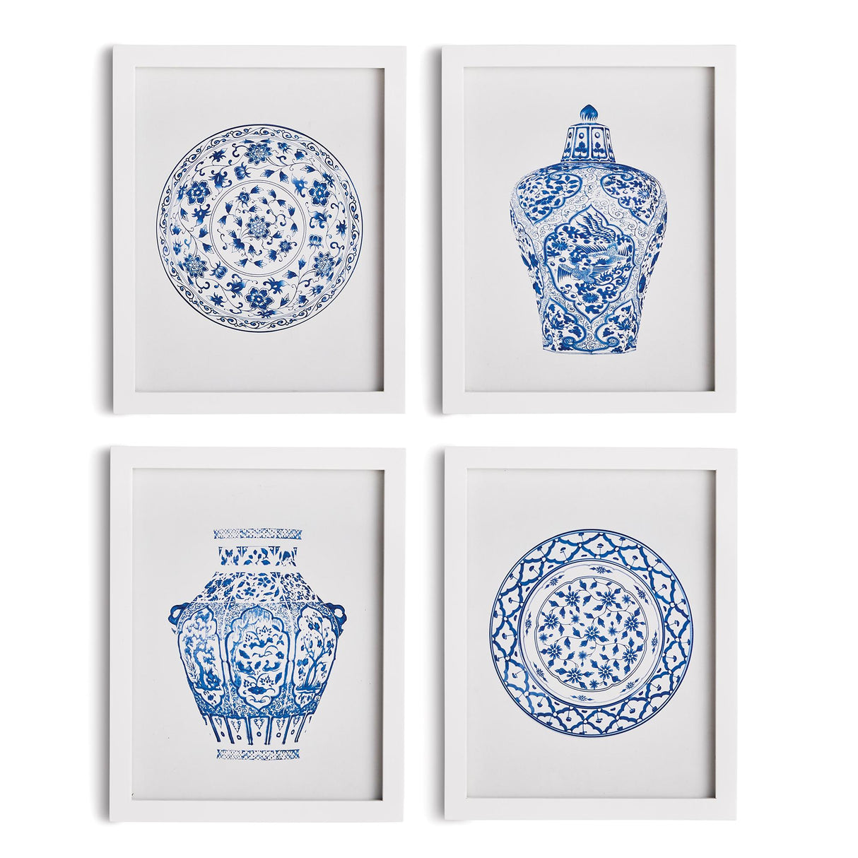 Napa  DYNASTY PETITE PRINTS, SET OF 4