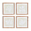 Napa  SEAWEED PETITE PRINTS, SET OF 4