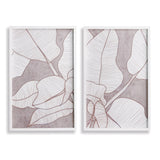 Napa  PALM LEAF PRINTS, SET OF 2