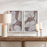Napa  PALM LEAF PRINTS, SET OF 2