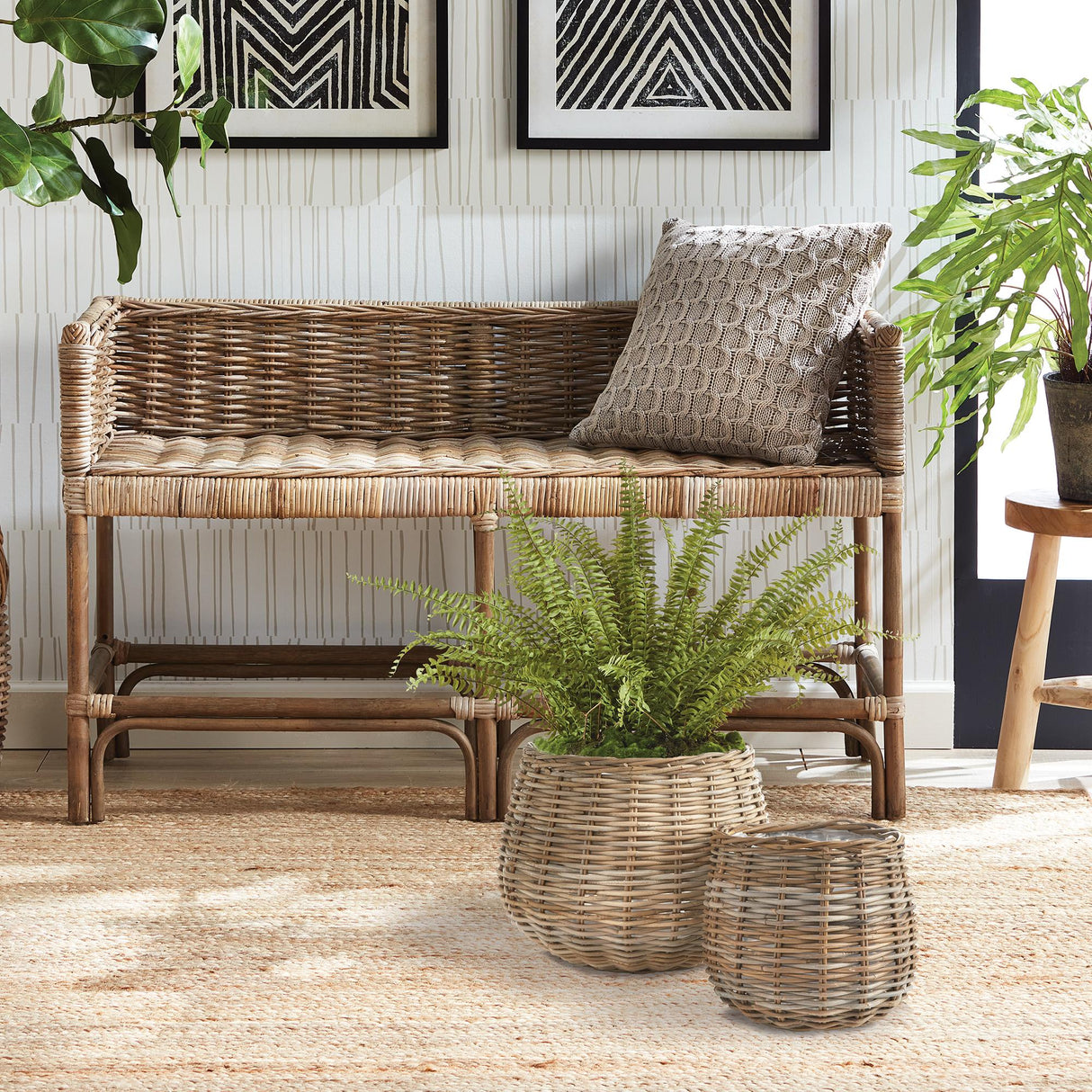 Napa Natural BRINLEY BASKETS, SET OF 2